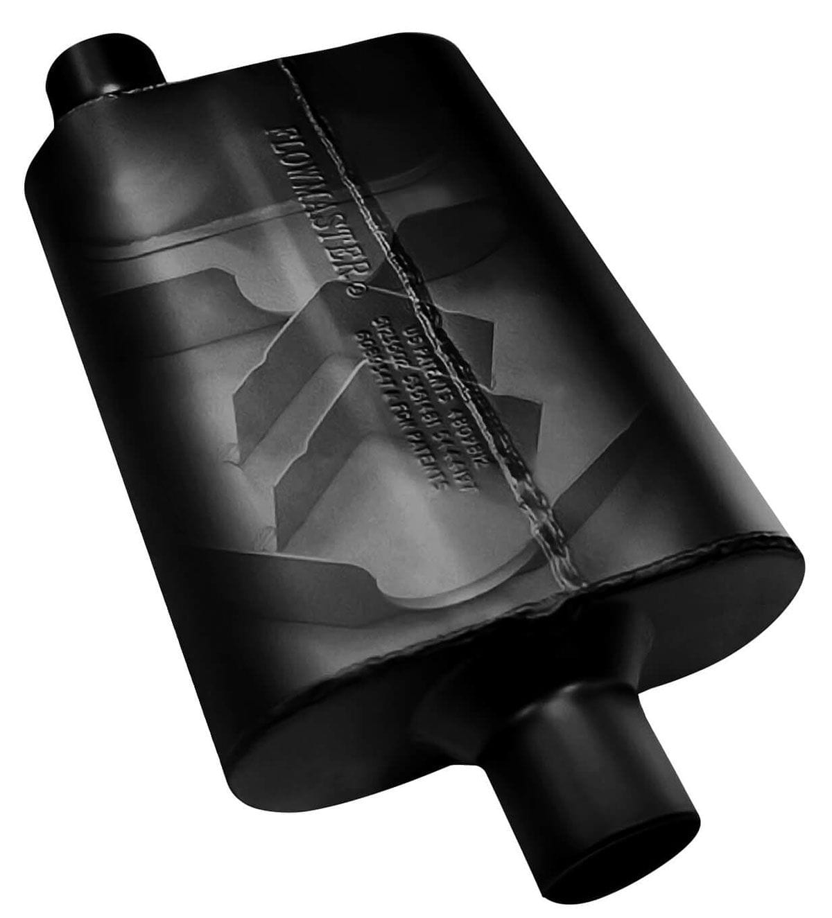 FLOWMASTER 2.5" Offset Inlet / Offset Outlet - Same Side Flowmaster Super 44 Series Delta Flow Muffler FLO942549 SR