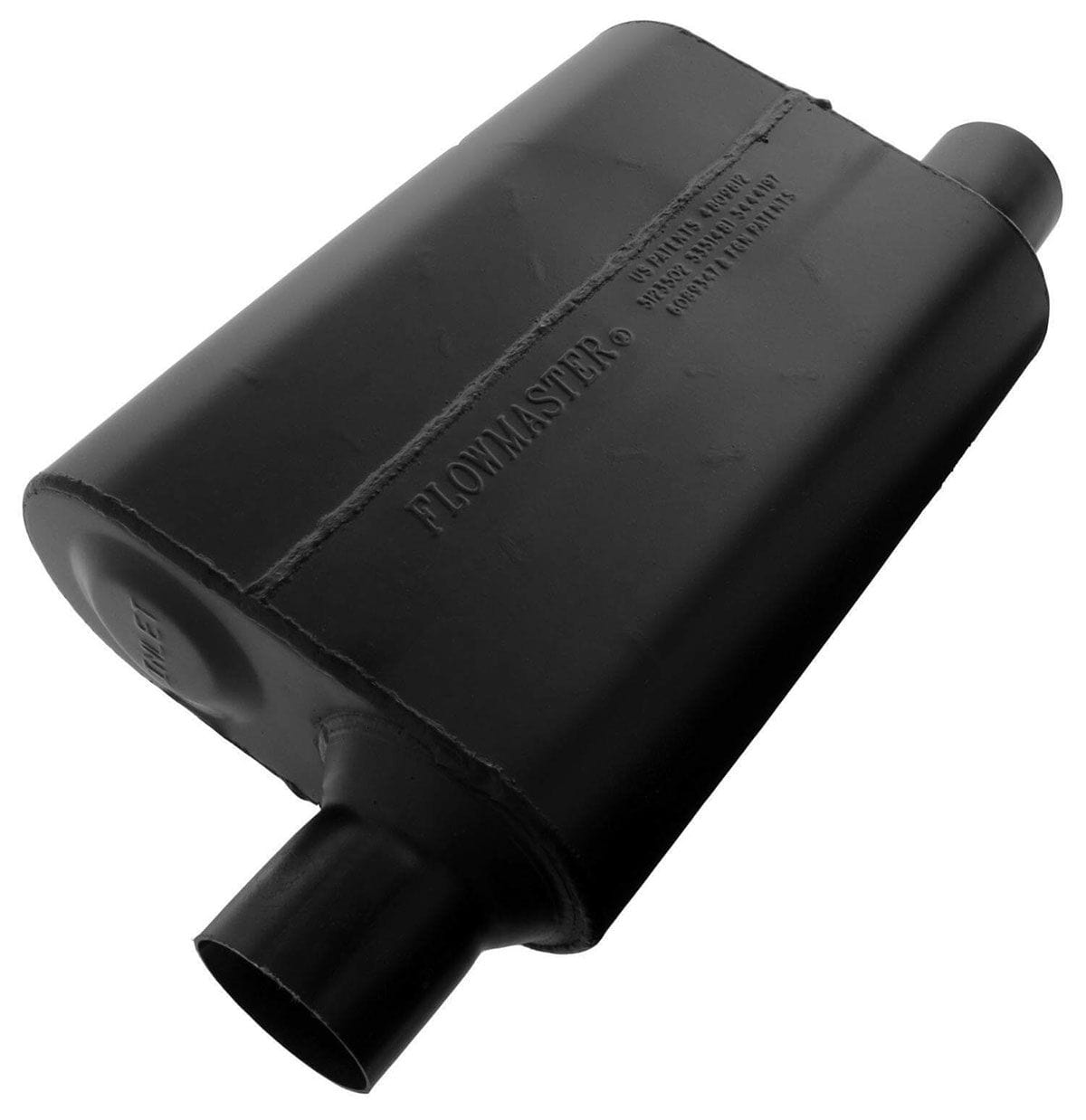 FLOWMASTER 2.5" Offset Inlet / Offset Outlet - Same Side Flowmaster Super 44 Series Delta Flow Muffler FLO942549 SR