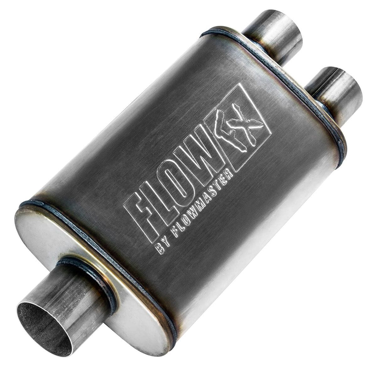 FLOWMASTER 3" Center Inlet / 2.5" Dual Outlet Flowmaster FlowFX Muffler FLO72198 SR