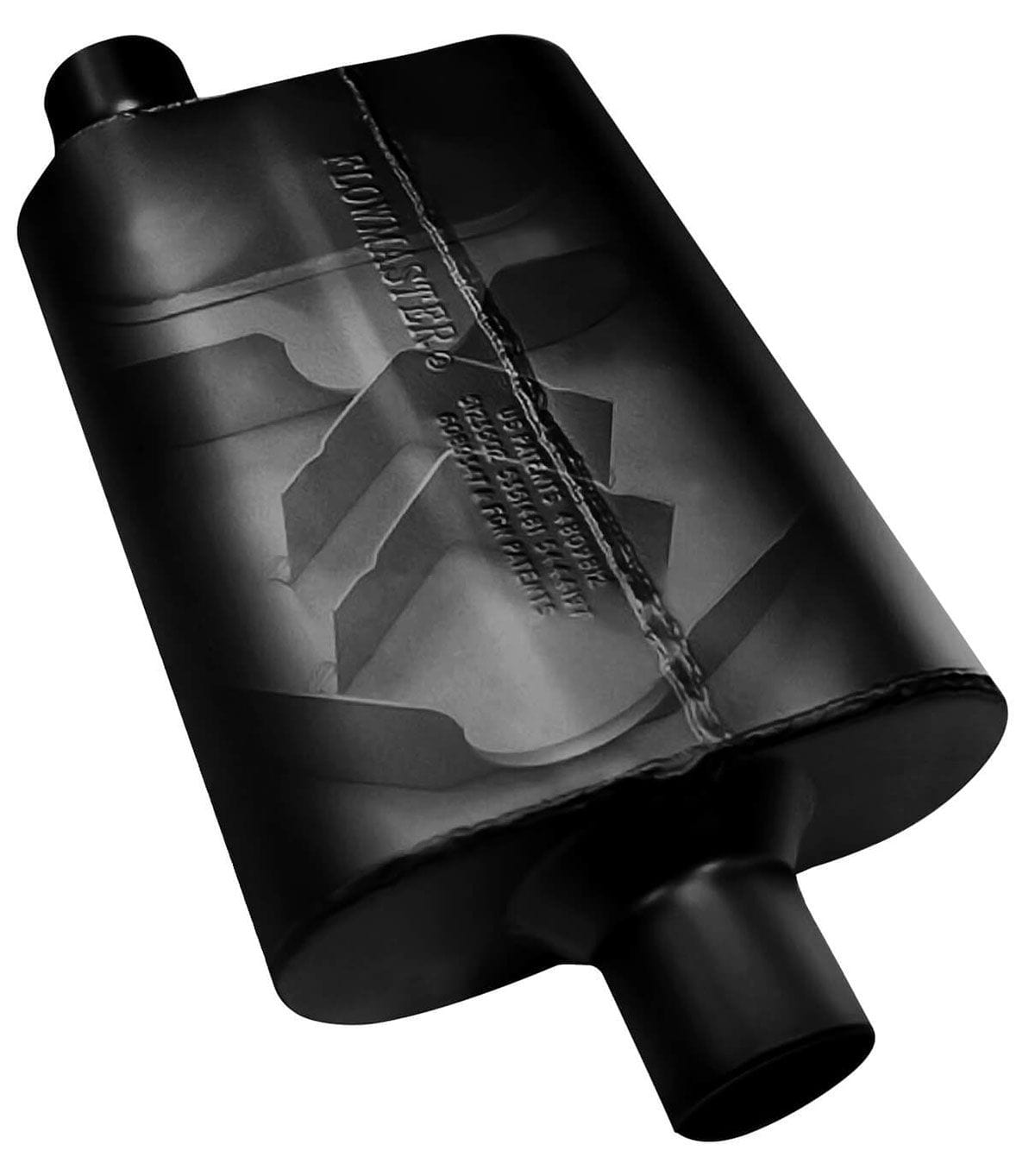 FLOWMASTER 3" Center Inlet / Offset Outlet Flowmaster Super 44 Series Delta Flow Muffler FLO943047 SR