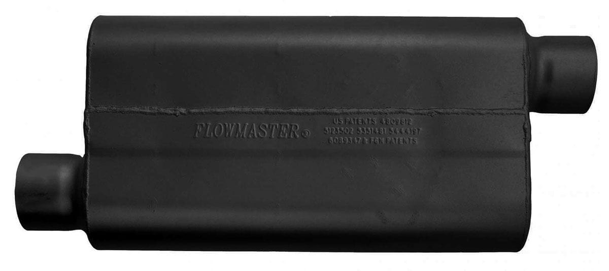 FLOWMASTER 3" Offset Inlet / Offset Outlet Flowmaster 50 Series Delta Flow Muffler FLO943053 SR
