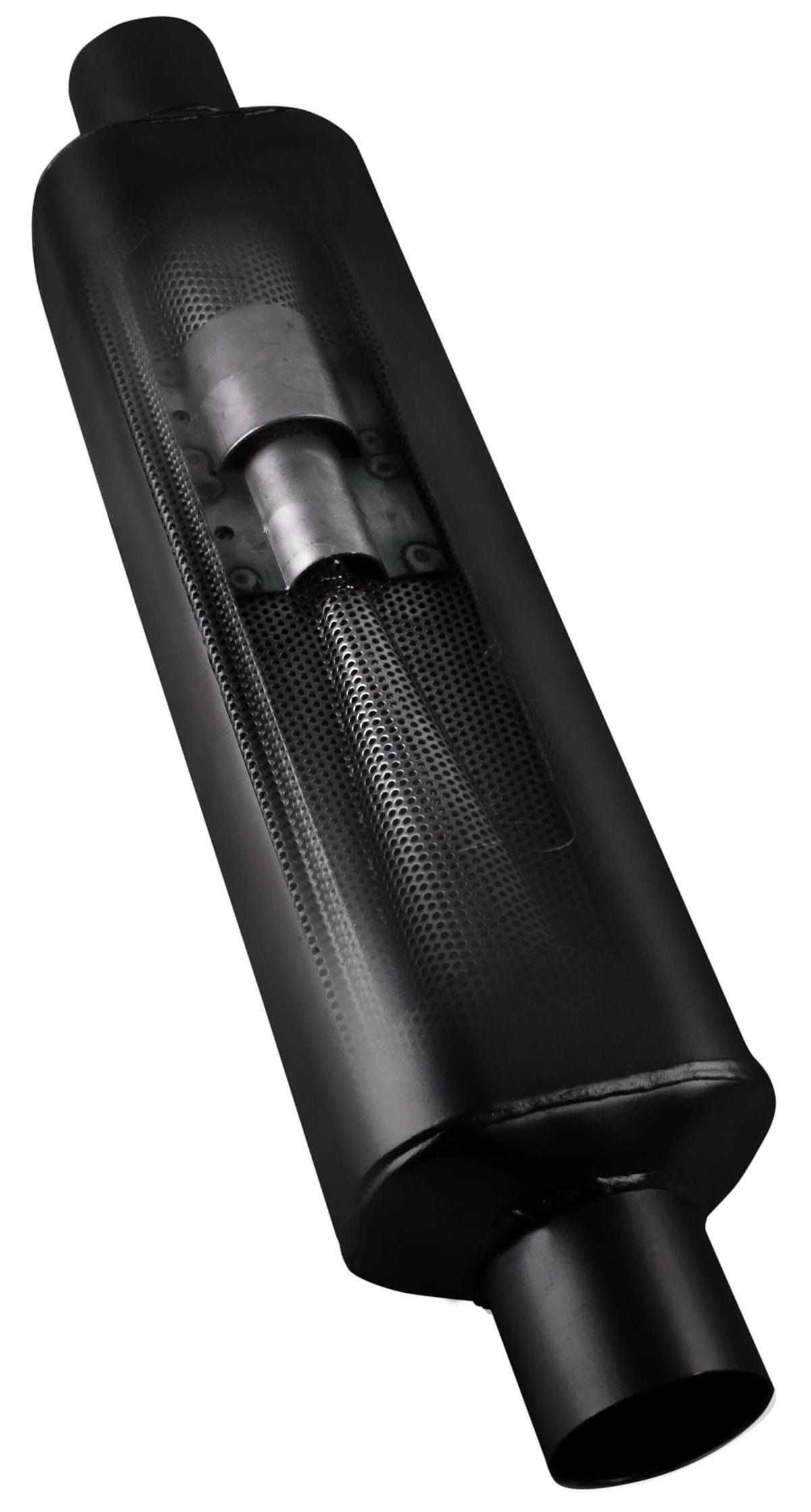 FLOWMASTER Oval, 2-1/2" Inlet/Outlet Flowmaster Hushpower HP-2 Muffler FLO12512409 SR