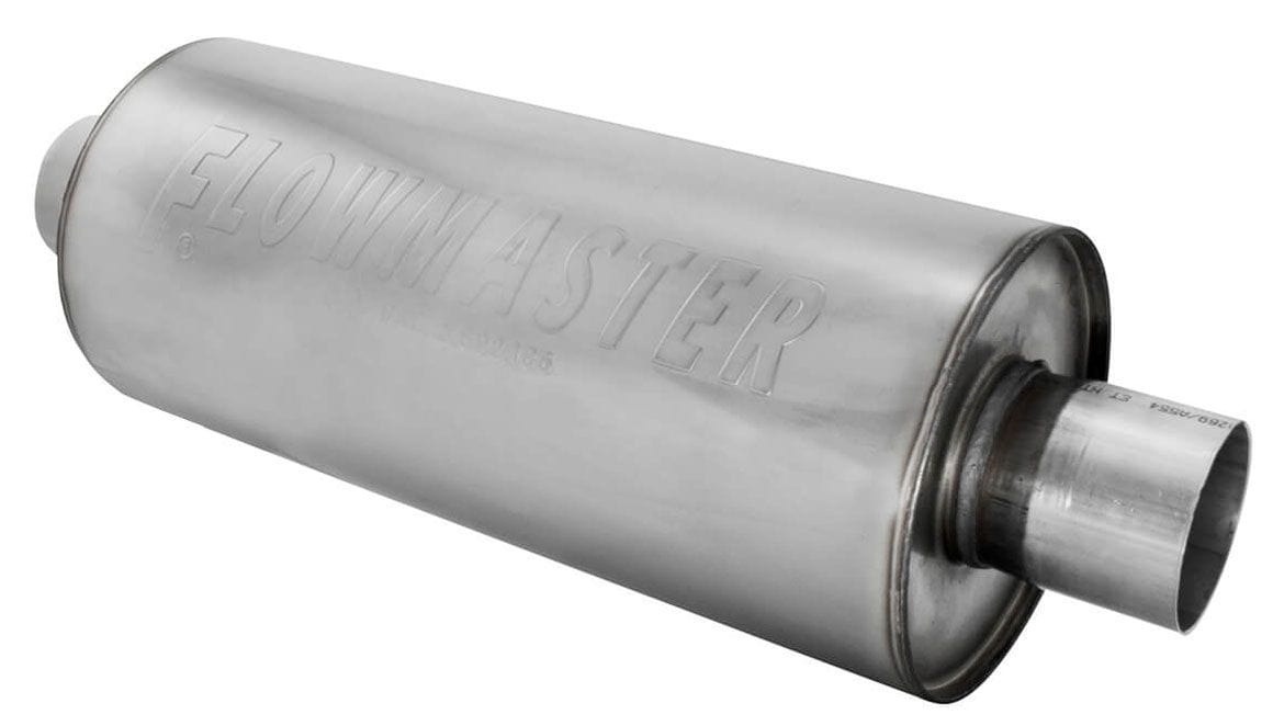 FLOWMASTER Round, 3" Inlet/Outlet Flowmaster DBX Series Hushpower Muffler FLO13014310 SR