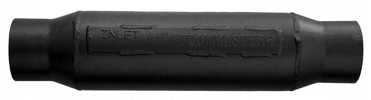 FLOWMASTER Round, 3" Inlet/Outlet Flowmaster Outlaw Race Muffler FLO15430 SR