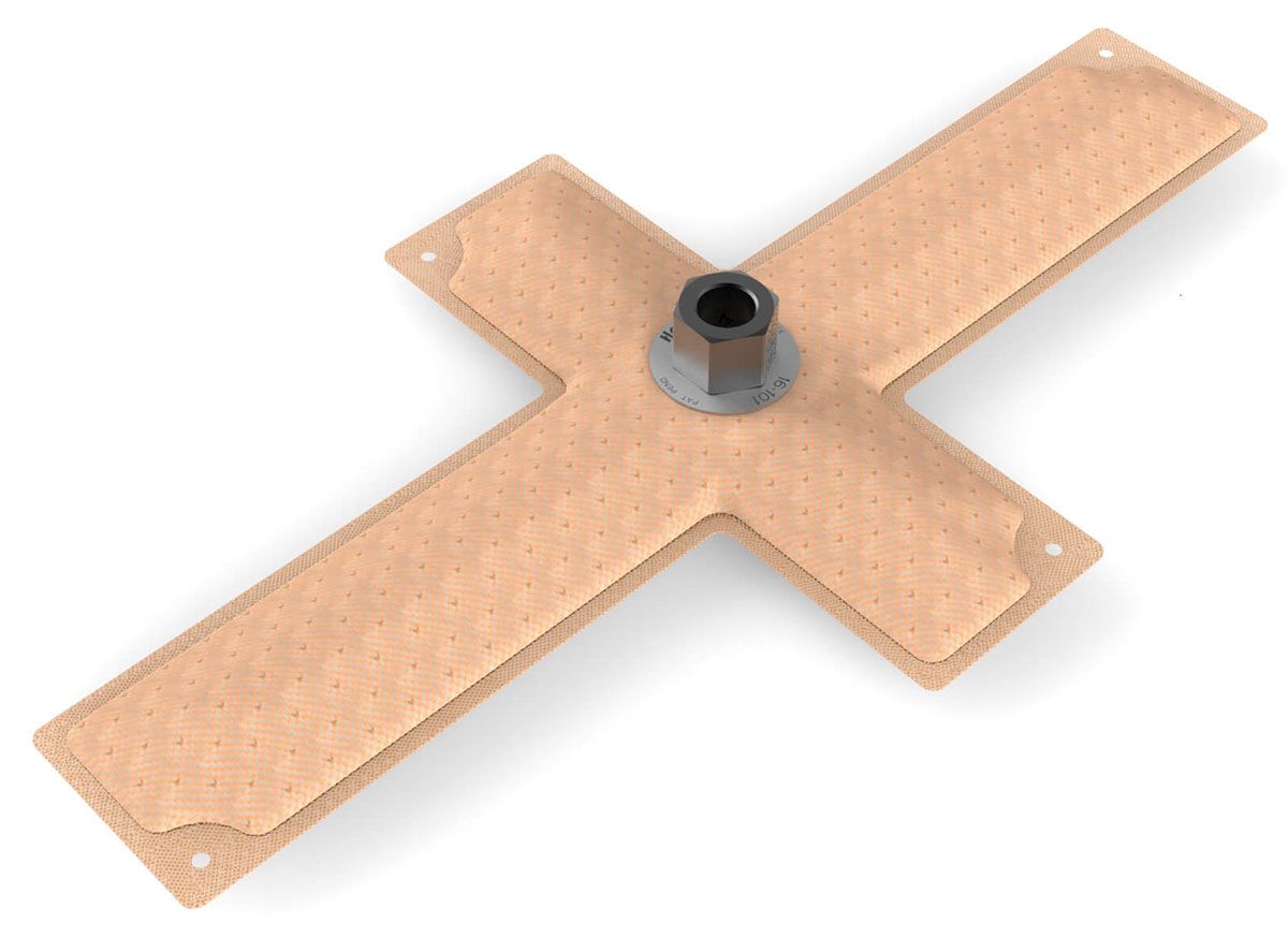 HOLLEY 15" x 8" Cross, Center Pick-Up With 3/8" NPT Female Fitting Holley Hydramat HO16-101 SR