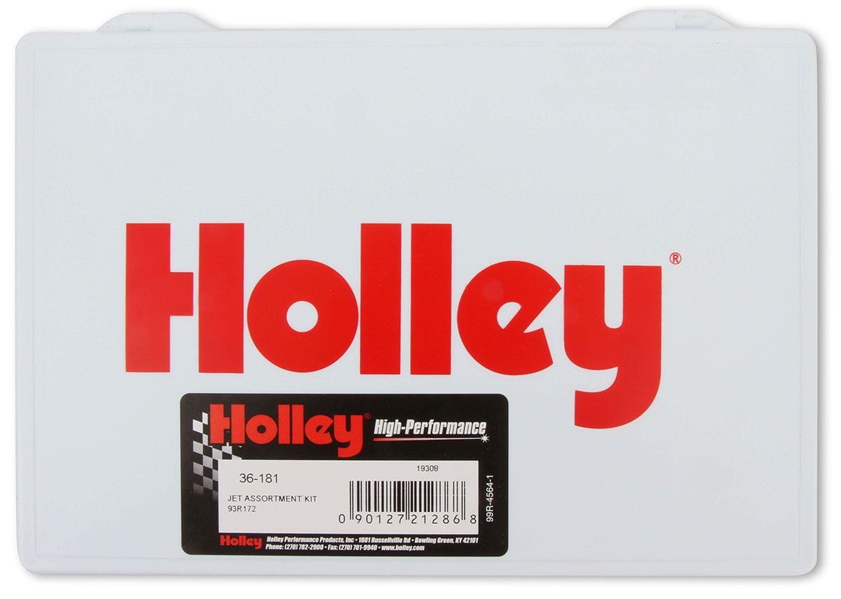 HOLLEY Holley Jet Assortment Kit Containing 2 Each of Sizes #64 - #99 HO36-181 SR