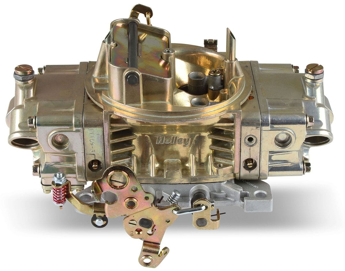 HOLLEY Mechanical Secondaries, Manual Choke, 4150 Series Holley 600 CFM 4-Barrel Street/Strip Carburettor - Classic Finish HO0-4776C SR