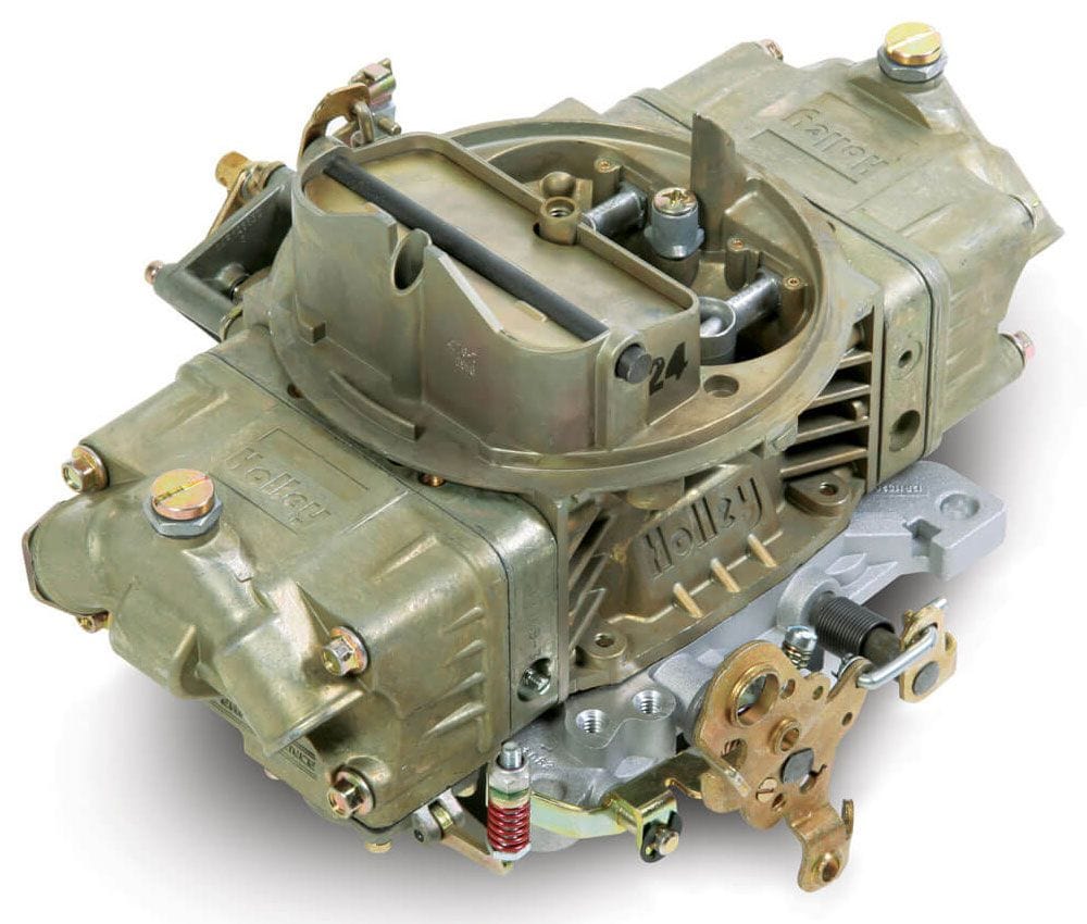 HOLLEY Mechanical Secondaries, Manual Choke, 4150 Series Holley 600 CFM 4-Barrel Street/Strip Carburettor - Classic Finish HO0-4776C SR