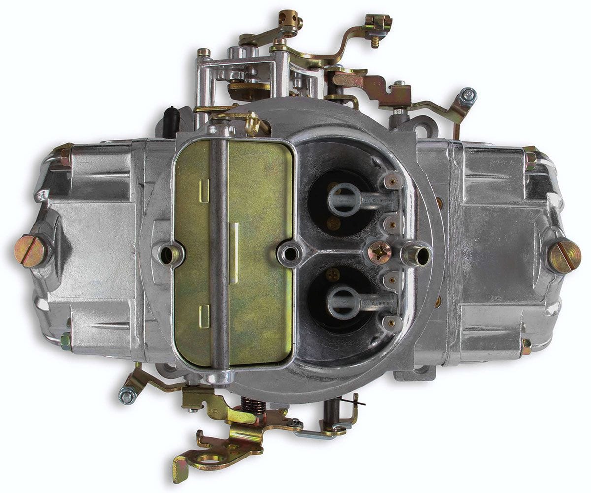 HOLLEY Mechanical Secondaries. Manual Choke. 4150 Series Holley 600 CFM 4-Barrel Street/Strip Carburettor - Shiny Finish HO0-4776S SR