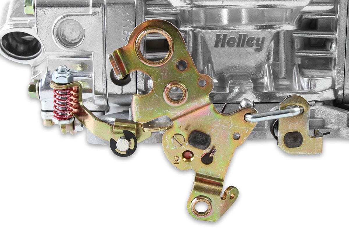 HOLLEY Mechanical Secondaries. Manual Choke. 4150 Series Holley 600 CFM 4-Barrel Street/Strip Carburettor - Shiny Finish HO0-4776S SR