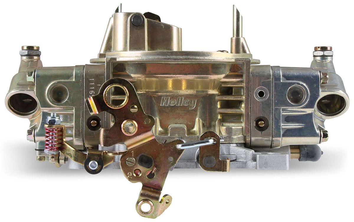 HOLLEY Mechanical Secondaries. Manual Choke. 4150 Series Holley 750 CFM 4-Barrel Street/Strip Carburettor - Classic Finish HO0-4779C SR