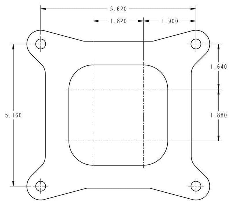 HOLLEY Mechanical Secondaries. Manual Choke. 4150 Series Holley 750 CFM 4-Barrel Street/Strip Carburettor - Classic Finish HO0-4779C SR