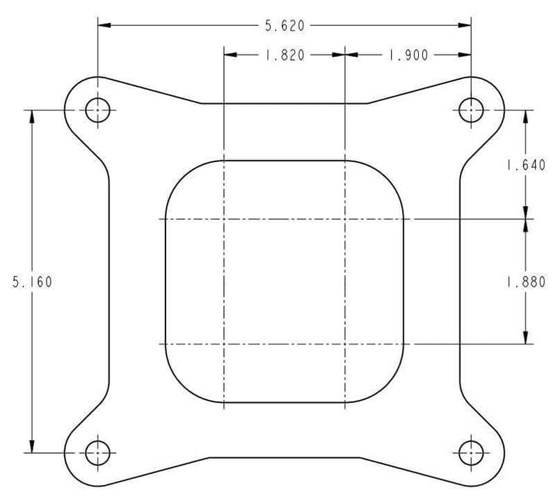 HOLLEY Mechanical Secondaries. Manual Choke. 4150 Series Holley 750 CFM 4-Barrel Street/Strip Carburettor - Shiny Finish HO0-4779S SR