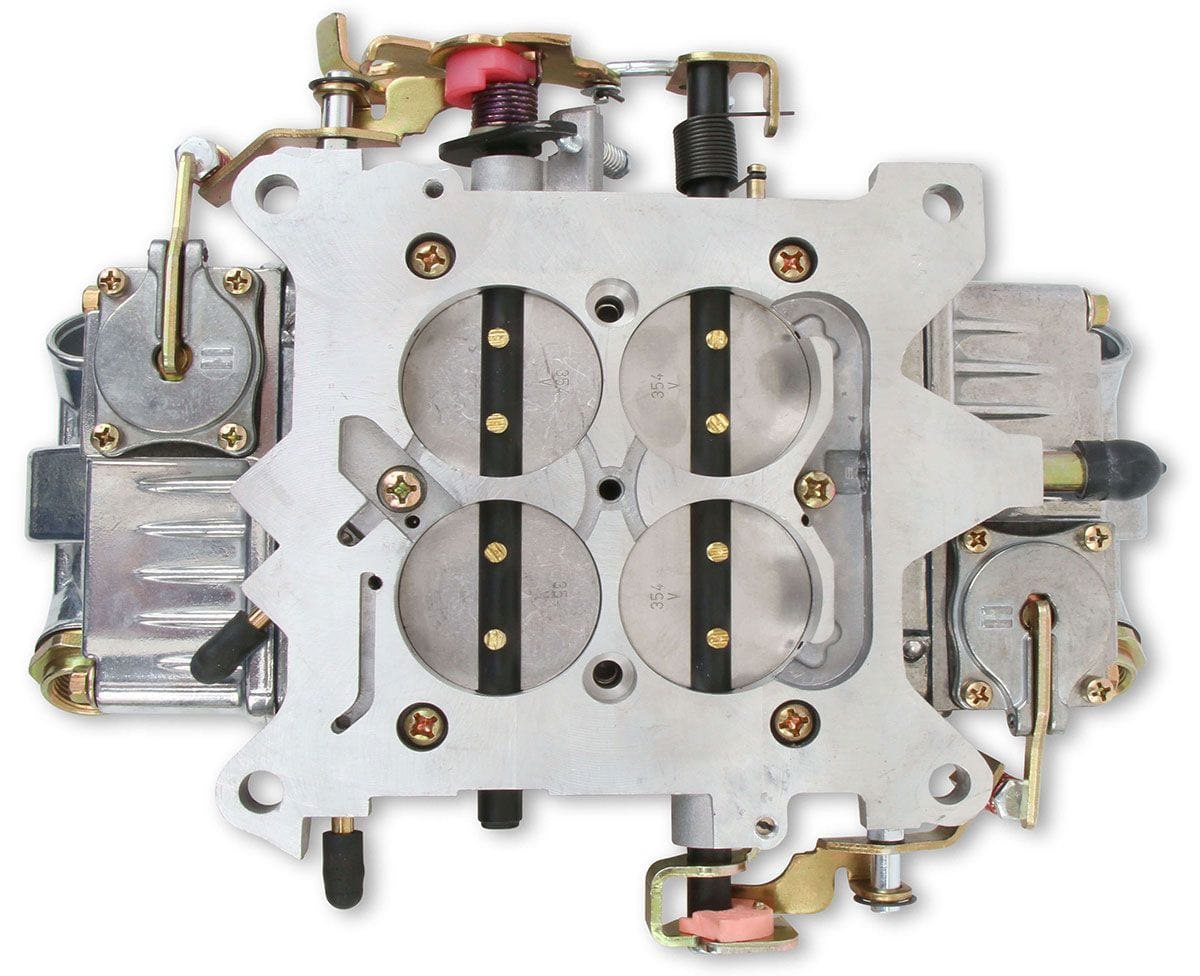 HOLLEY Mechanical Secondaries. No Choke. 4150 Series Holley 750 CFM 4-Barrel Carburettor HO0-80576S SR
