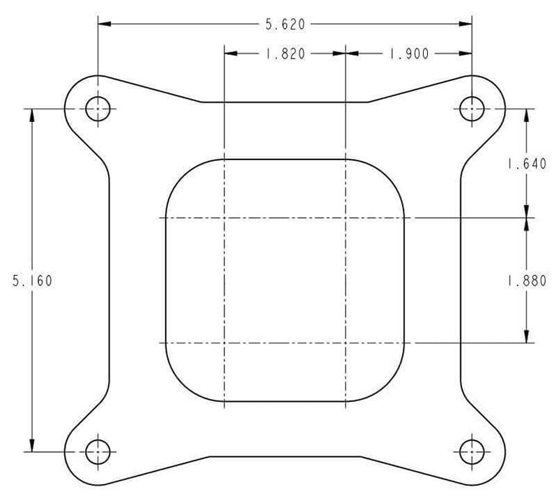 HOLLEY Mechanical Secondaries. No Choke. 4150 Series Holley 950 CFM 4-Barrel Carburettor HO0-80577S SR