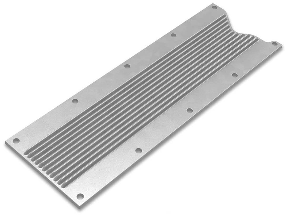 Holley Natural Cast Finish Suit GM LS1/LS6 Holley Valley Cover- Finned HO241-256 SR