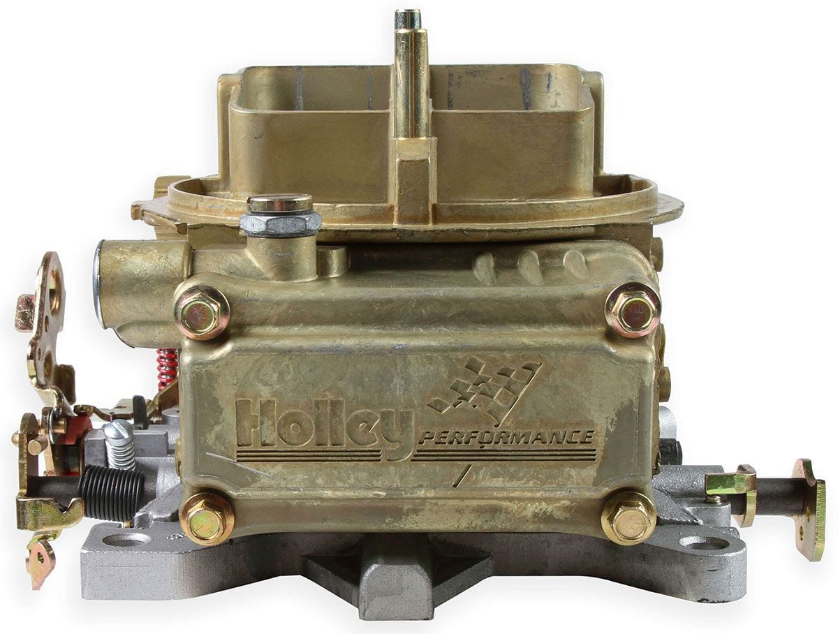 HOLLEY Single Inlet, Dichromate Finish, Mechanical Secondaries, 4160 Series Holley 450 cfm, Square Bore, 4-Barrel HO0-9776 SR