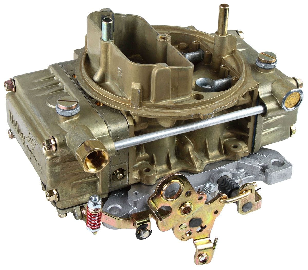 HOLLEY Single Inlet, Dichromate Finish, Mechanical Secondaries, 4160 Series Holley 450 cfm, Square Bore, 4-Barrel HO0-9776 SR