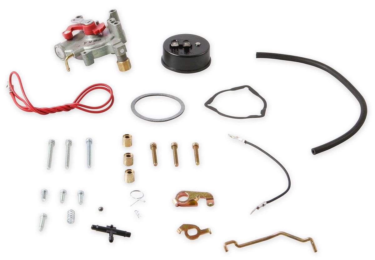 HOLLEY Standard Finish w/External Vacuum Source Holley Holley Electric Choke Conversion Kit HO45-224 SR