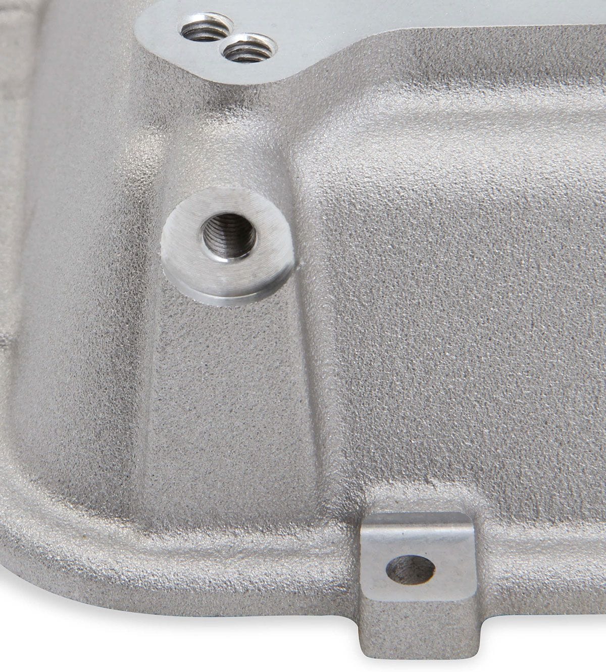 HOLLEY Suit Dual 4150 & 4500 Carburettor Mounting Holley Hi-Ram Intake Plenum Top Only - Natural Finish HO300-207 SR