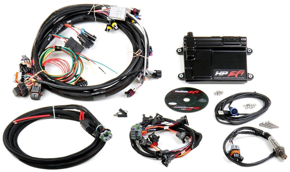 HOLLEY Suit LS1/LS6 (24x Tooth Crank Sensor) Holley HP EFI ECU & Harness Kit HO550-602 SR
