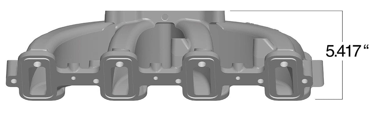 HOLLEY Suit Single 4150/4160 Carburettors Holley LS1/LS2/LS6 Single Plane Mid Rise Intake Manifold HO300-132 SR