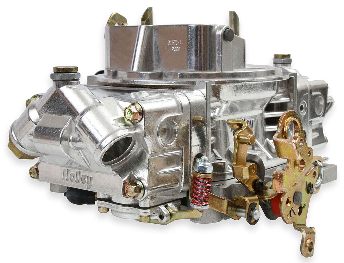 HOLLEY Vacuum Secondaries, Electronic Choke Holley 570 CFM 4-Barrel Street Avenger System Carburettor HO0-80570 SR