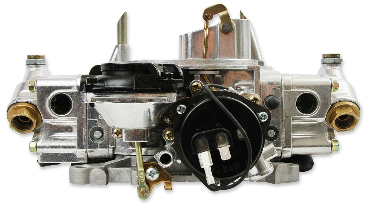 HOLLEY Vacuum Secondaries, Electronic Choke Holley 570 CFM 4-Barrel Street Avenger System Carburettor HO0-80570 SR
