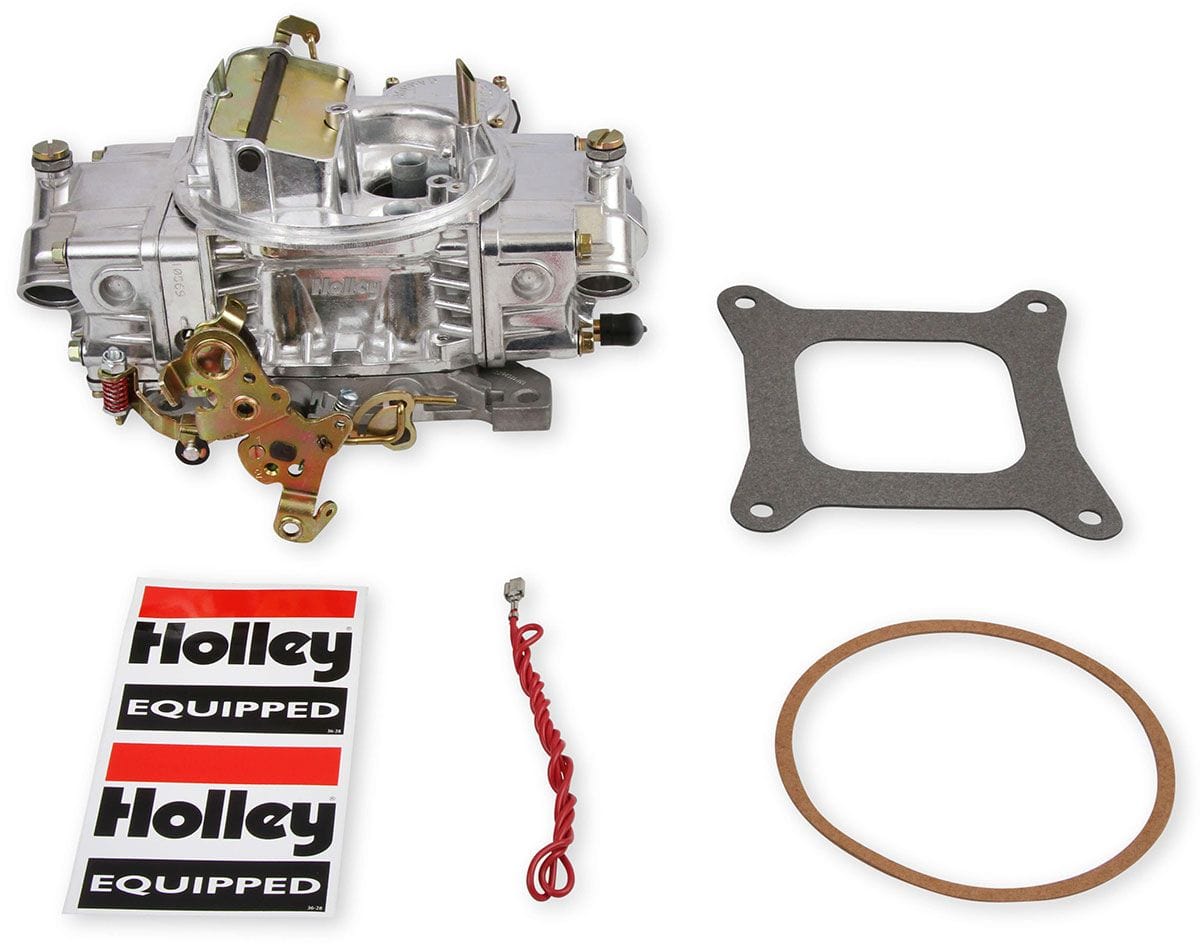 HOLLEY Vacuum Secondary. Electric Choke Holley 750 CFM 4-Barrel Street Carburettor - V-Bore HO0-80508S SR