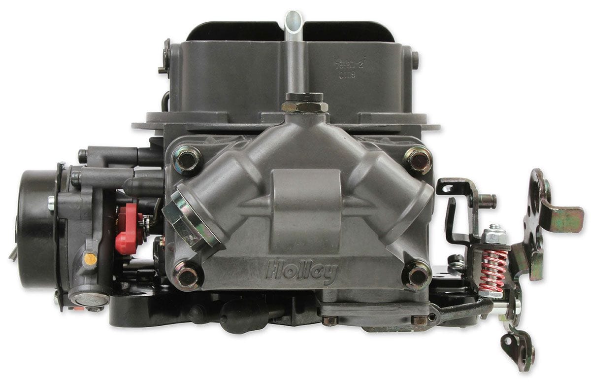HOLLEY With Electric Choke Holley 650 CFM Ultra Double Pumper 4-Barrel Carburettor - Hard Core Grey HO0-76650HB SR