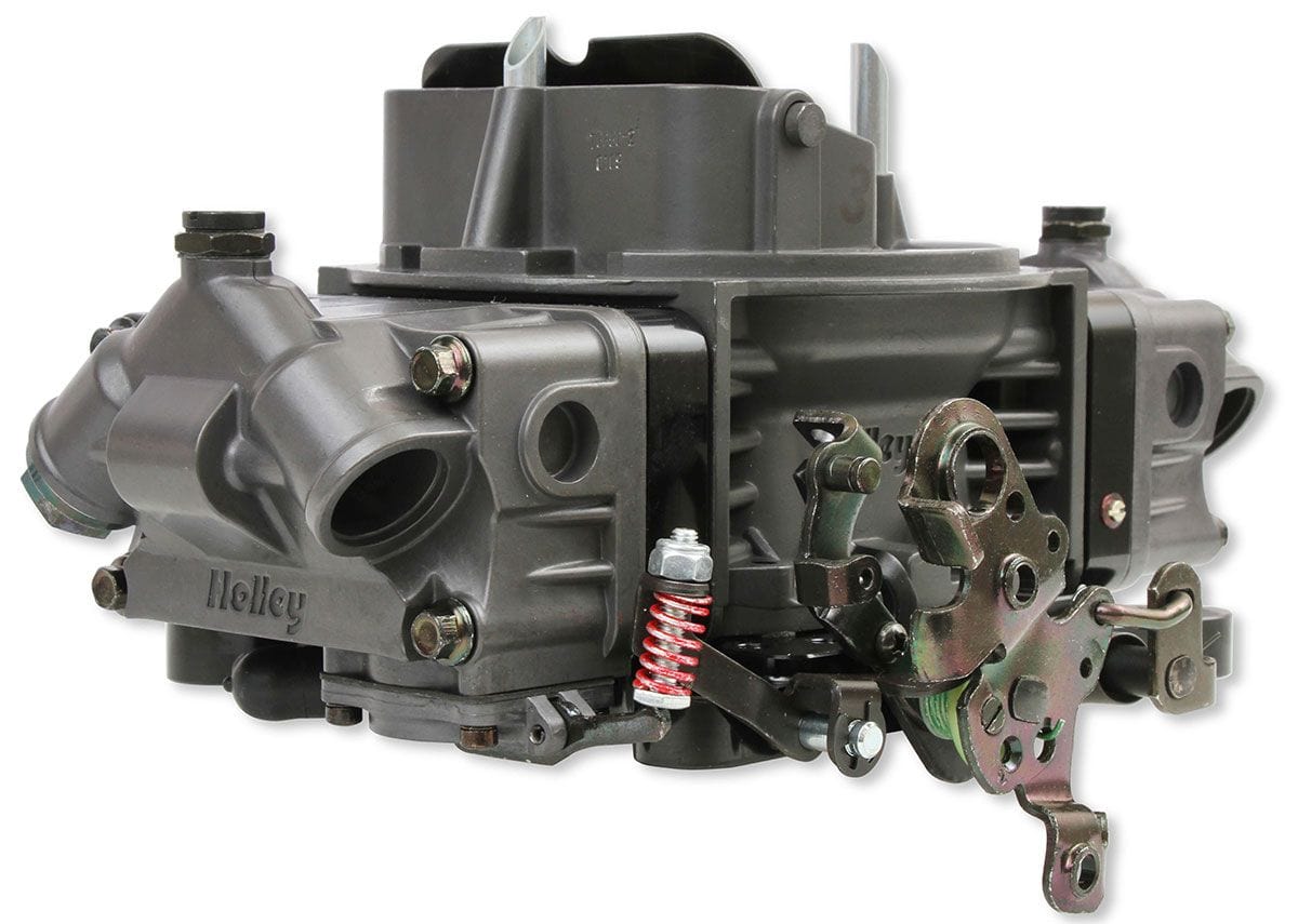 HOLLEY With Electric Choke Holley 650 CFM Ultra Double Pumper 4-Barrel Carburettor - Hard Core Grey HO0-76650HB SR