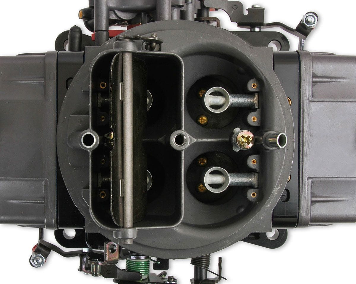 HOLLEY With Electric Choke Holley 750 CFM Ultra Double Pumper 4-Barrel Carburettor - Hard Core Grey HO0-76750HB SR