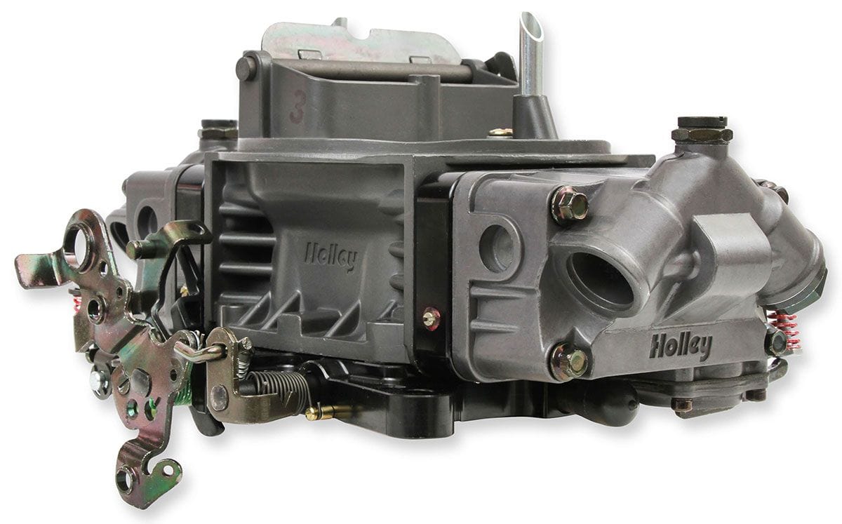 HOLLEY With Electric Choke Holley 750 CFM Ultra Double Pumper 4-Barrel Carburettor - Hard Core Grey HO0-76750HB SR