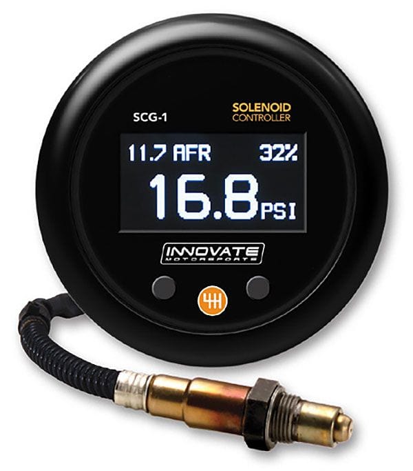 INNOVATE 2-1/16" Boost Controller & Wide Band O2 Innovate Motorsports SCG-1 Digital Gauge IM3882 SR