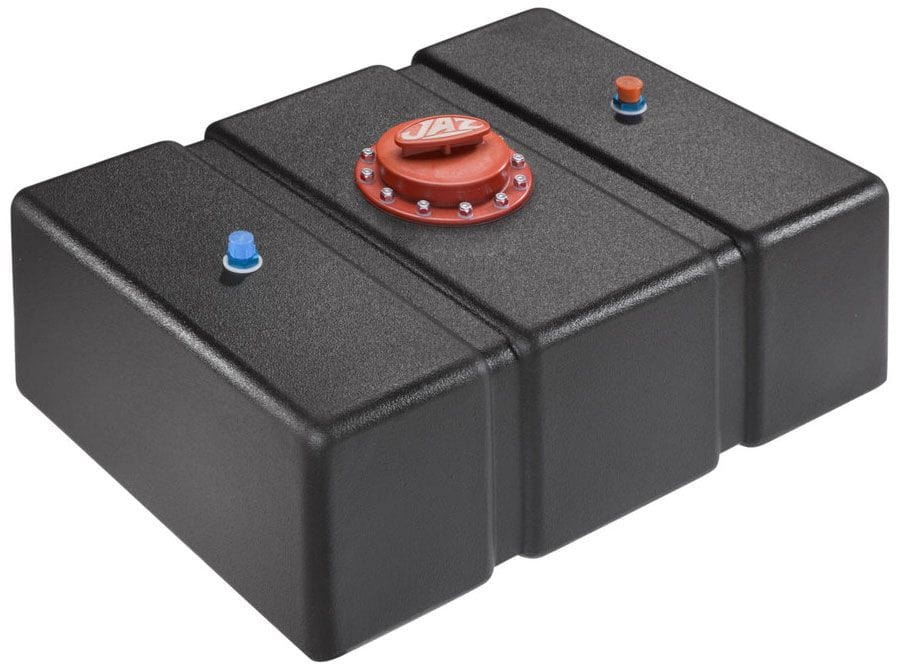 JAZ 12 Litre (45 Gal) 7-1/2" x 15" x 20" Jaz Products Circle Track Fuel Cell With Foam JAZ200-012-01 SR