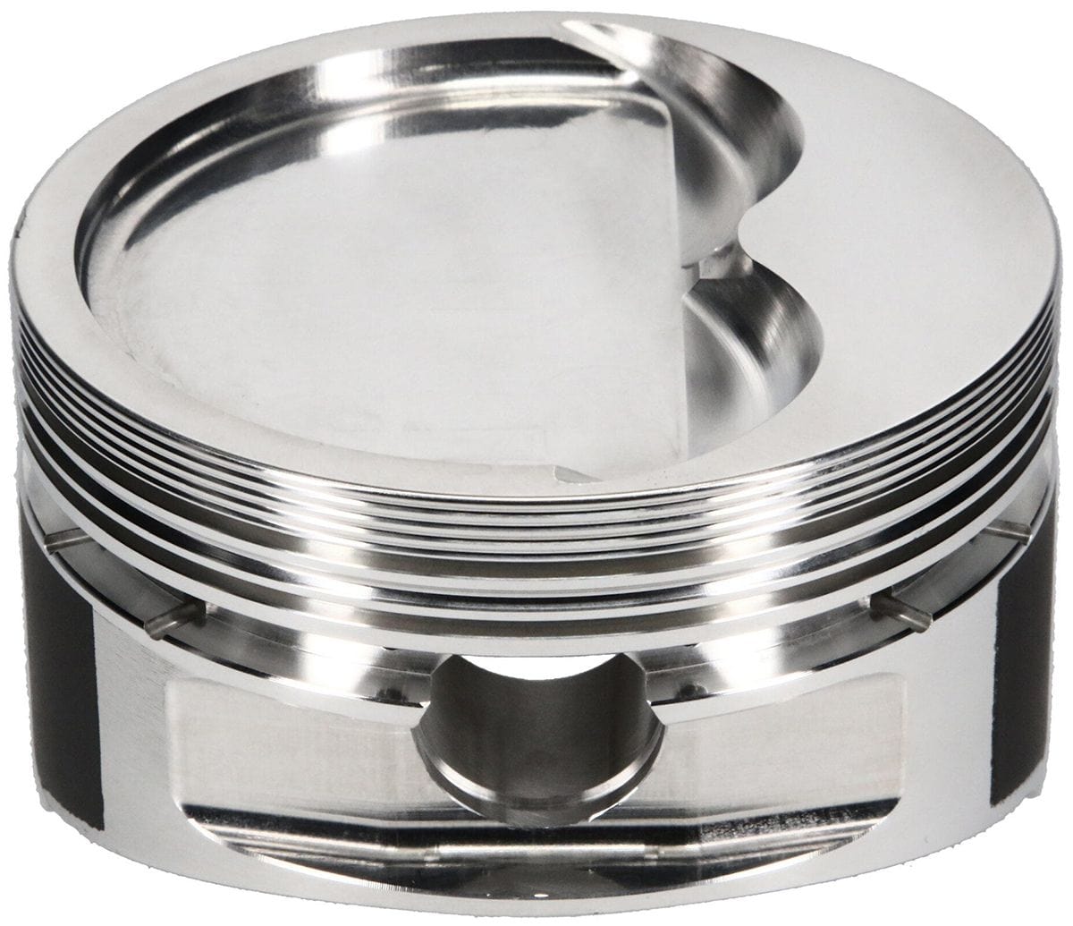 JE 355 c.i., 4.030" bore, 3.500" stroke, 6.000" rod length, -26.0cc dome JE Pistons 350 Small Block Chevy - Extreme Duty 23° Inverted Dome Forged Piston J218591 SR