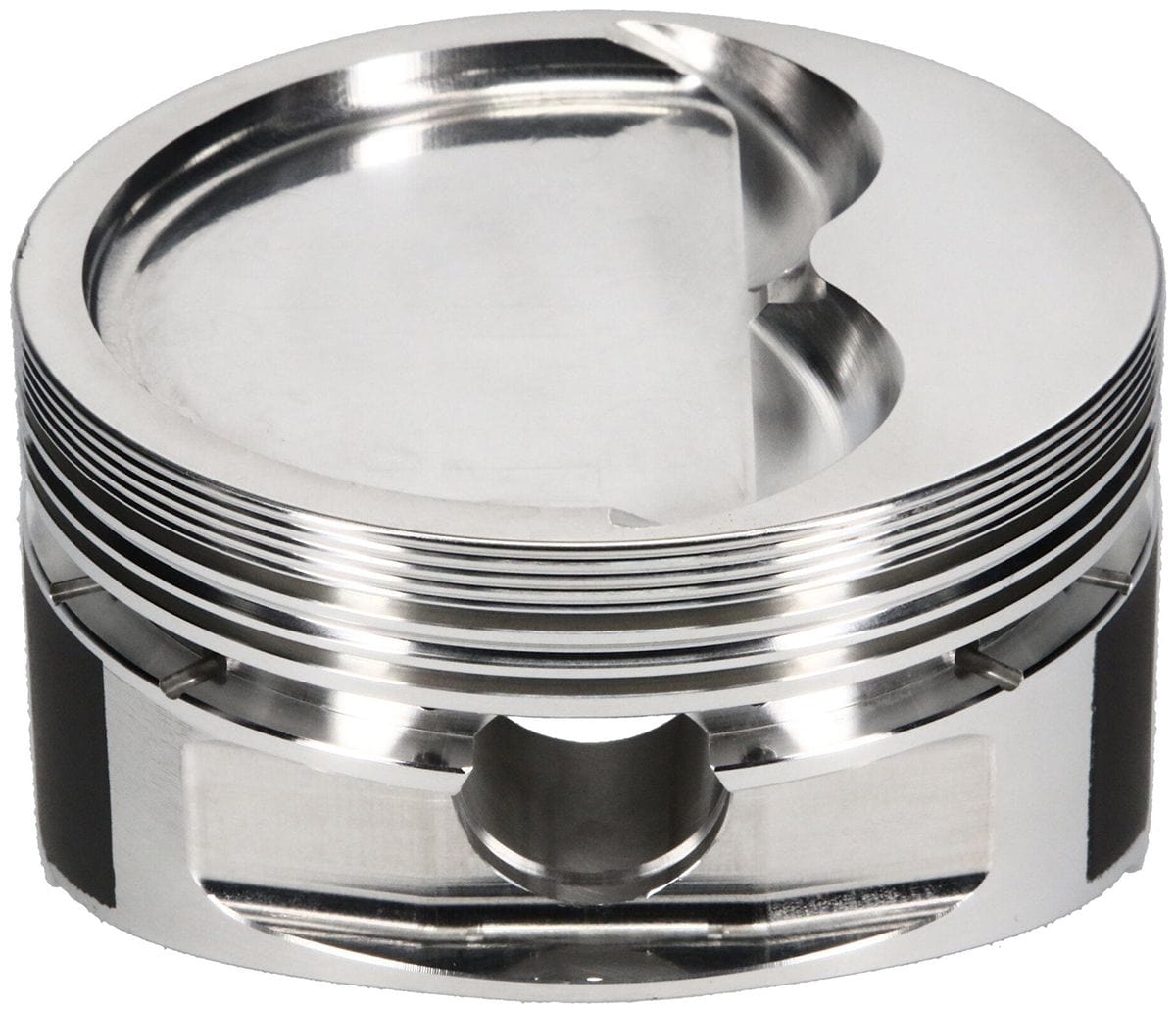 JE 400 c.i., 4.125" bore, 3.750" stroke, 6.000" rod length, -28.0cc dome JE Pistons 400 Small Block Chevy - Extreme Duty 23° Inverted Dome Forged Piston J242885 SR