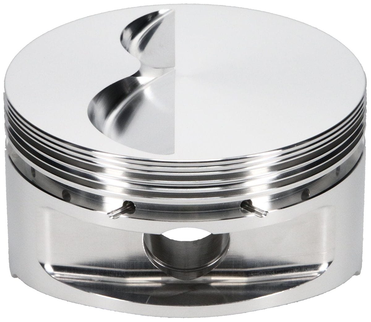 JE Small Block Chevy 428, 4.125", 6.000" rod length, -5.0cc dome volume JE Pistons Small Block Chevy 400 - 23° Standard Flat Top Forged Piston J242886 SR