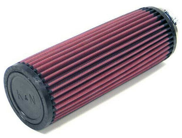 K&N 10 in (254 mm) H x 3.5 in (89 mm) OD - KNRU-3840 K&N K&N Universal Clamp On Filter Fits 2.25 in (57 mm) KNRU-3840 SR