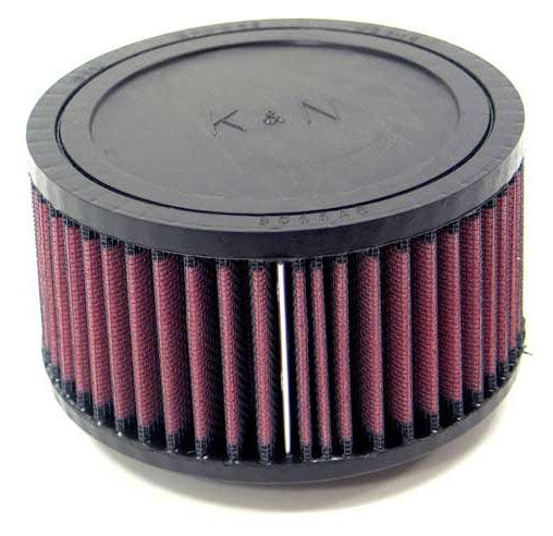 K&N 3 in (76 mm) H x 5.5 in (140 mm) OD - KNRU-0870 K&N K&N Universal Clamp On Filter Fits 2.438 in (62 mm) KNRU-0870 SR