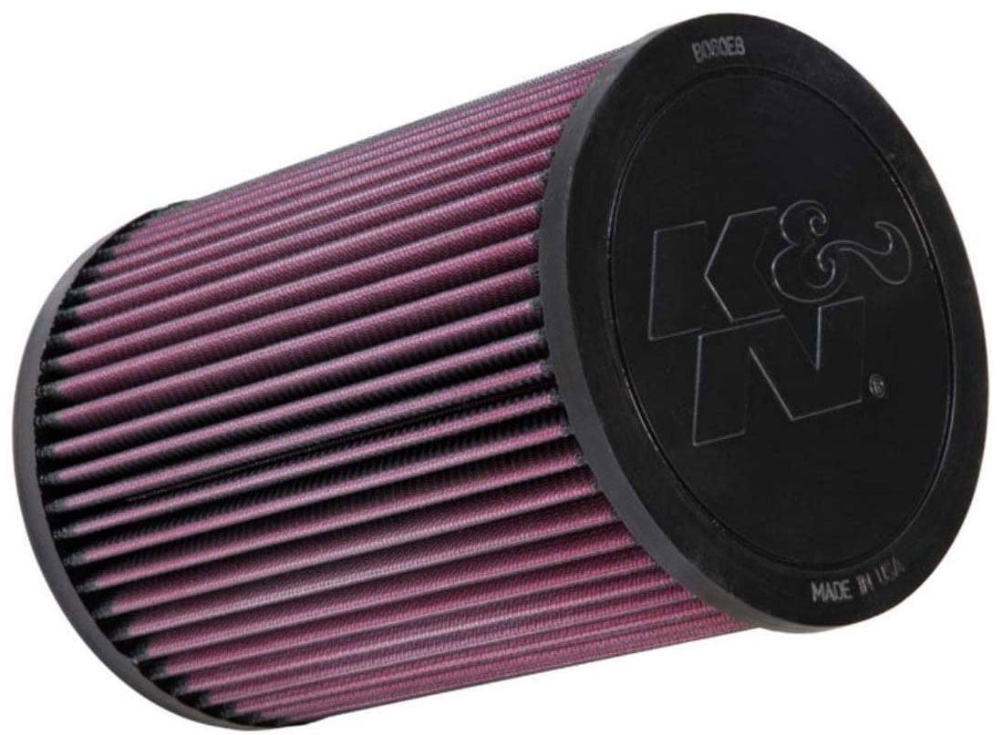 K&N 5 in (127 mm) H x 3.5 in (89 mm) OD - KNRC-0510 K&N K&N Universal Clamp On Filter Fits 2.125 in (54 mm) KNRC-0510 SR