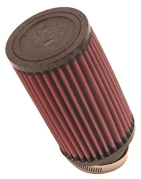 K&N 6 in (152 mm) H x 3.5 in (89 mm) - KNRU-1720 K&N K&N Universal Clamp On Filter Fits 2.25 in (57 mm) KNRU-1720 SR