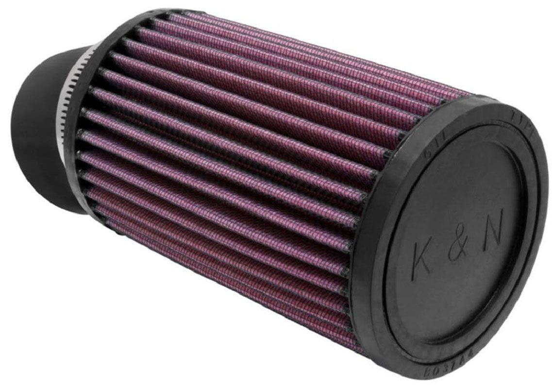 K&N 6 in (152 mm) H x 3.75 in (95 mm) OD - KNRU-1770 K&N K&N Universal Clamp On Filter Fits 2.438 in (62 mm) KNRU-1770 SR
