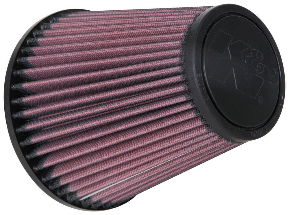 K&N 6 in (152 mm) H x 5.75 in (146 mm) Base OD x 3.5 in (89 mm) Top OD K&N K&N Universal Clamp On Filter Fits 3.5 in (89 mm) KNRU-1035 SR