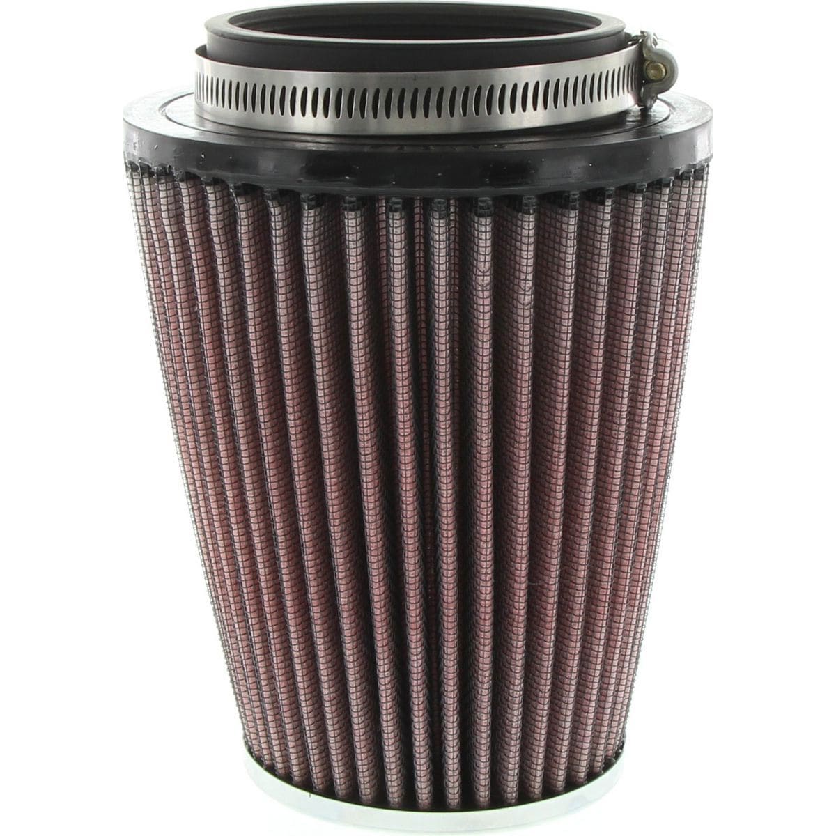 K&N 6 in (152 mm) H x 5 in (127 mm) Base OD x 3.5 in (89 mm) Top OD - KNRC-3250 K&N K&N Universal Clamp On Filter Fits 3.125 in (79 mm) KNRC-3250 SR