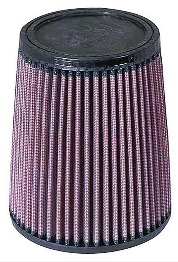 K&N 7 in (178 mm) H x 5.875 in (149 mm) Base OD x 4.75 in (121 mm) Top OD - KNRU-3610 K&N K&N Universal Clamp On Filter Fits 2.75 in (70 mm) KNRU-3610 SR