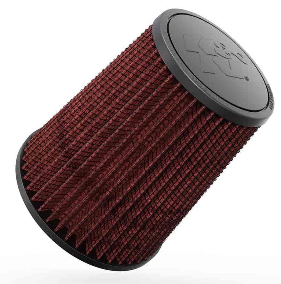 K&N 7 in (178 mm) H x 7.5 in 6 in (152 mm) Base OD x 4.5 in (114 mm) Top OD - KNRF-1015 K&N K&N Universal Clamp On Filter Fits 4 in (102 mm) KNRF-1015 SR