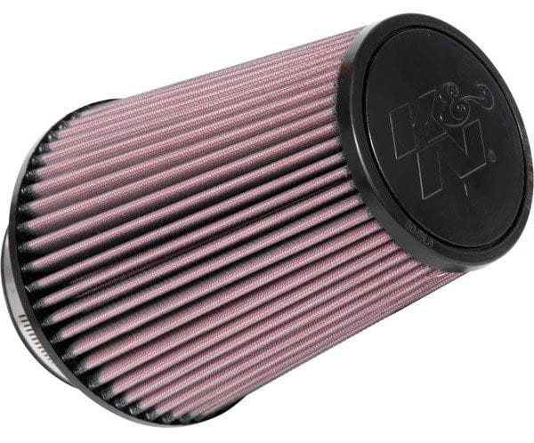 K&N 8 in (203 mm) H x 6.5 in (165 mm) Base OD x 4.5 in (114 mm) Top OD - KNRU-1027 K&N K&N Universal Clamp On Filter Fits 4 in (102 mm) KNRU-1027 SR