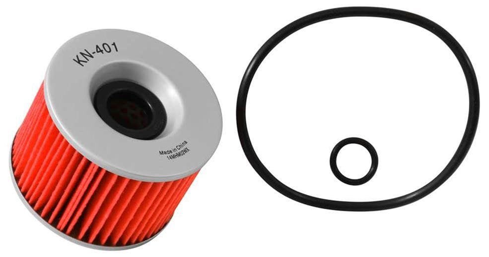 K&N Fits 1969-2012 Honda, Kawasaki, Yamaha & Triumph Motorcycles - KN-401 K&N K&N Performance Oil Filter KN-401 SR