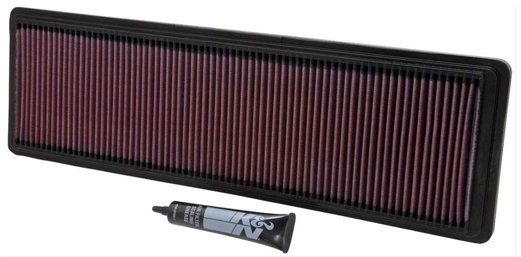 K&N Fits 1977-1995 Porsche 928 4.4, 4.5, 4.6, 4.7, 4.9, 5.0 & 5.4L - KN33-2591 K&N K&N Replacement Panel Filter KN33-2591 SR